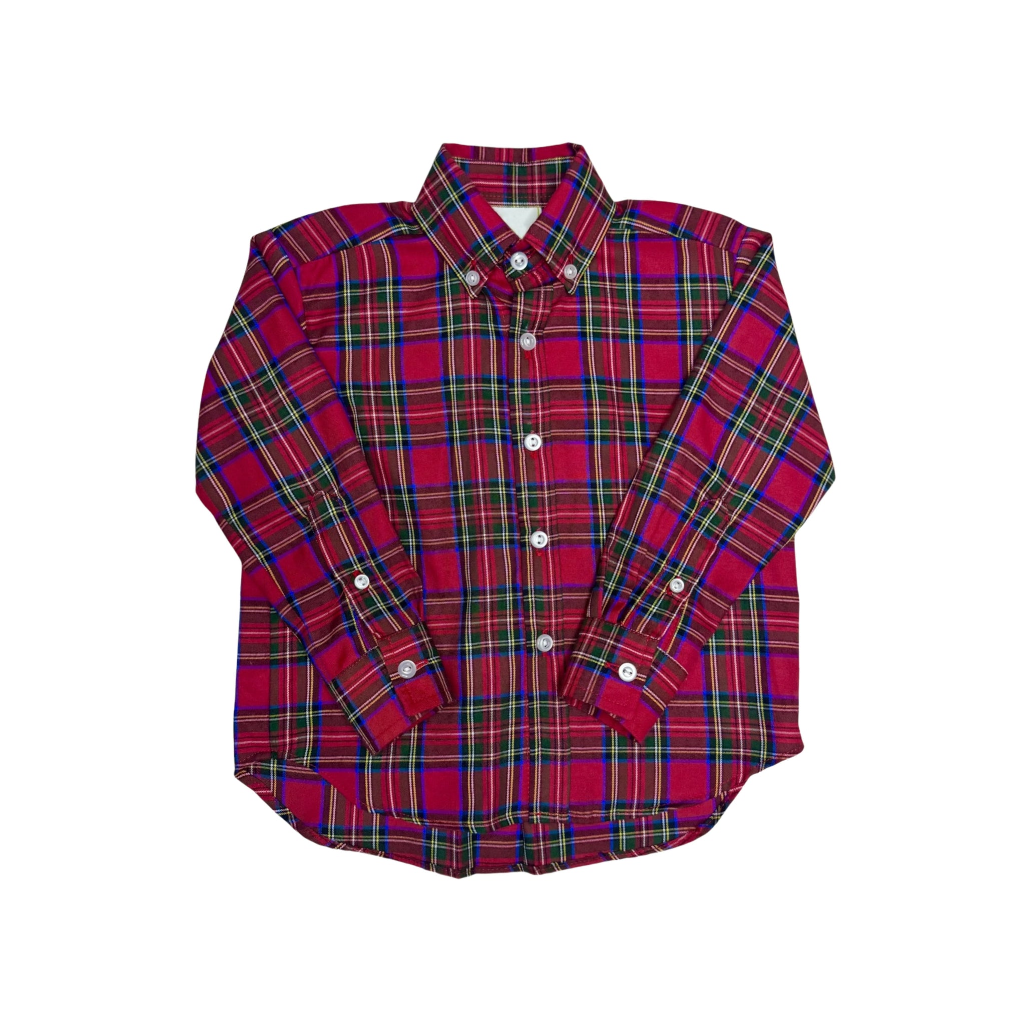 white christmas dresses Christmas Eve Plaid Button Down – Classic Whimsy main image 0