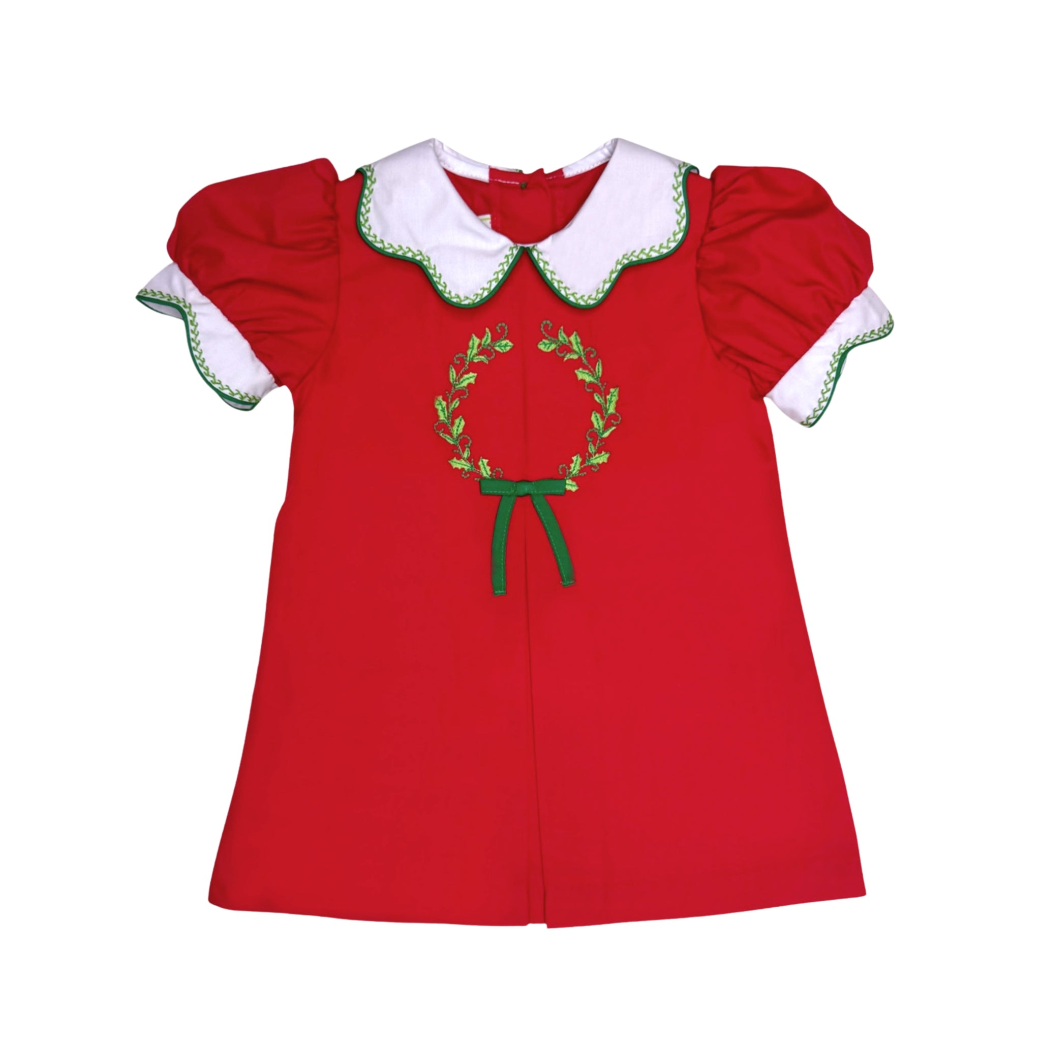 white christmas dresses Lucy Girls Red Christmas Dress SIZE 8 ONLY – A Little Lacey main image 1